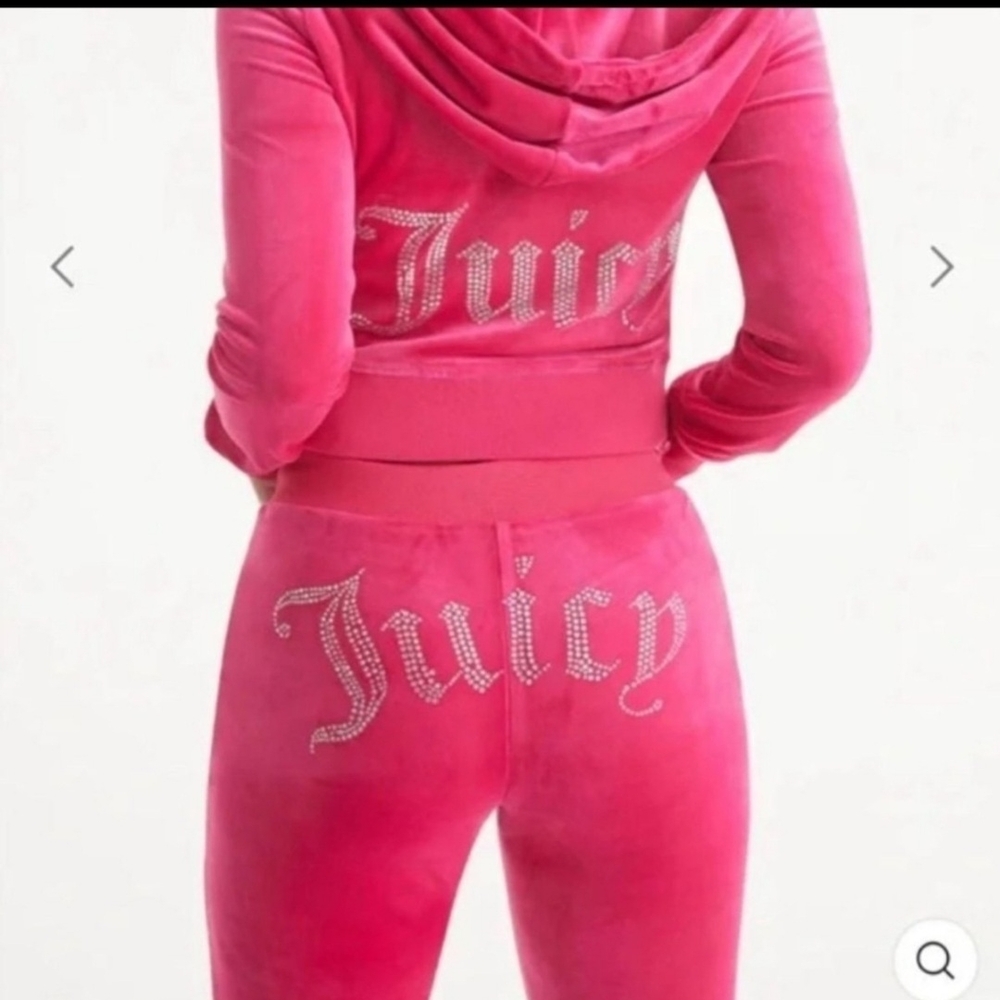 Juicy Couture Pink Velour Tracksuit